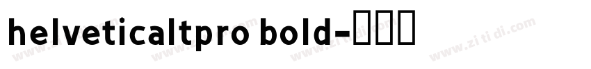 helveticaltpro bold字体转换